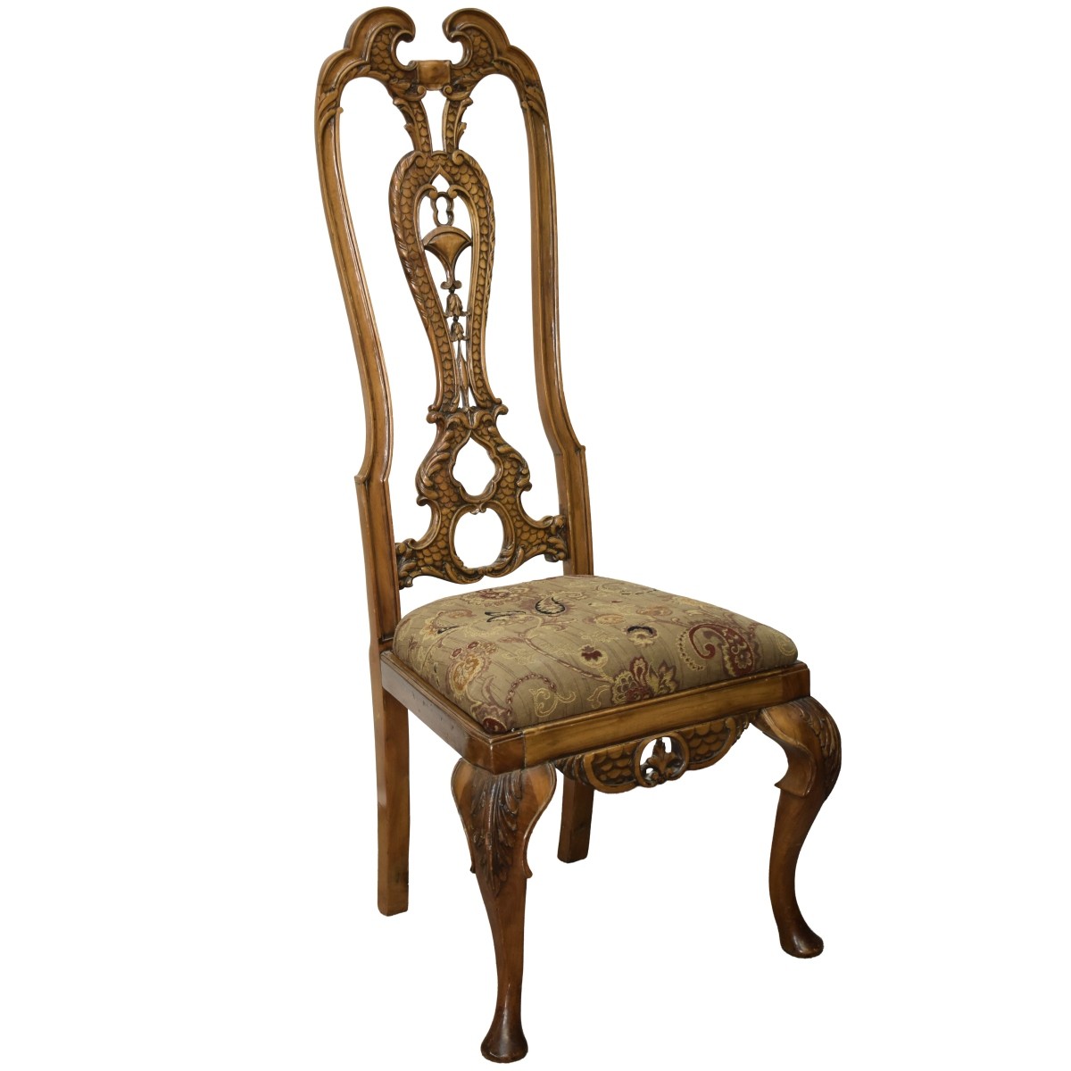 Vintage Queen Ann Style Chair