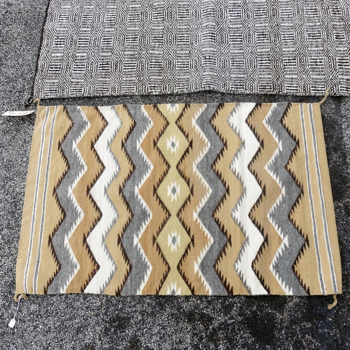 Three Navajo Saddle Blankets