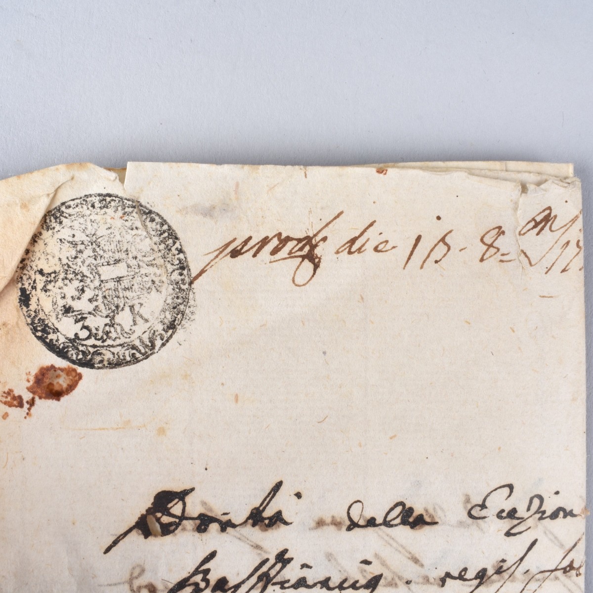 17th C. Italian Manuscript Documents
