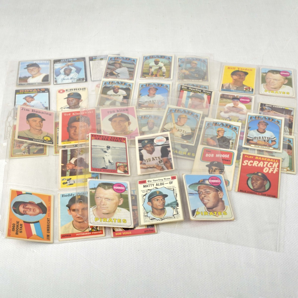 Collection of Antique All-star Baseball Cards
