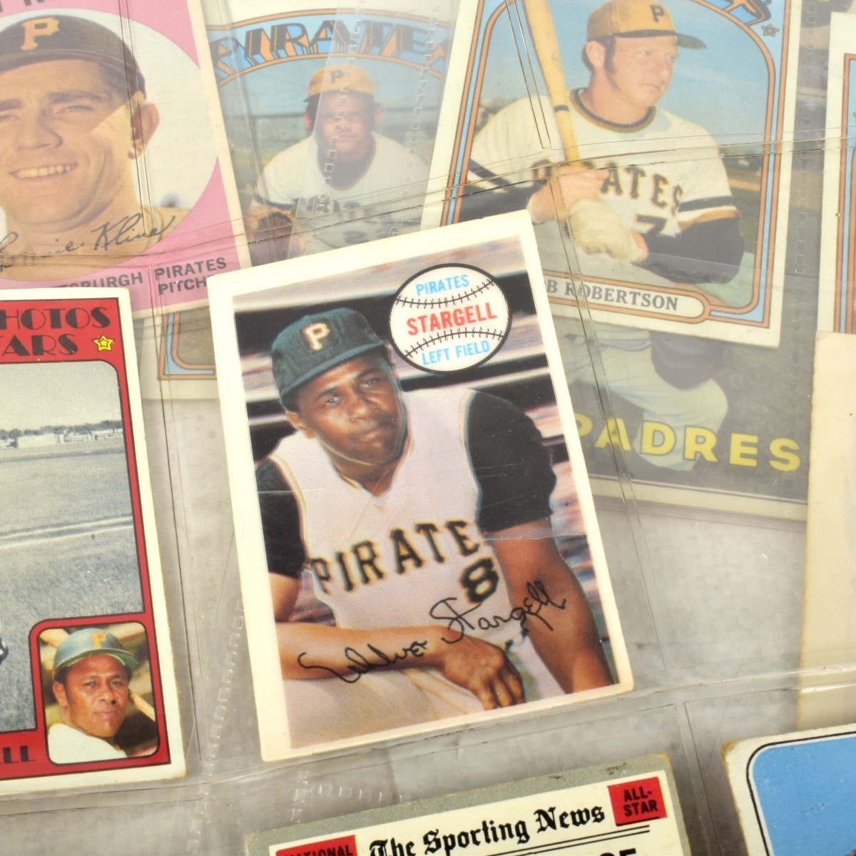 Collection of Antique All-star Baseball Cards