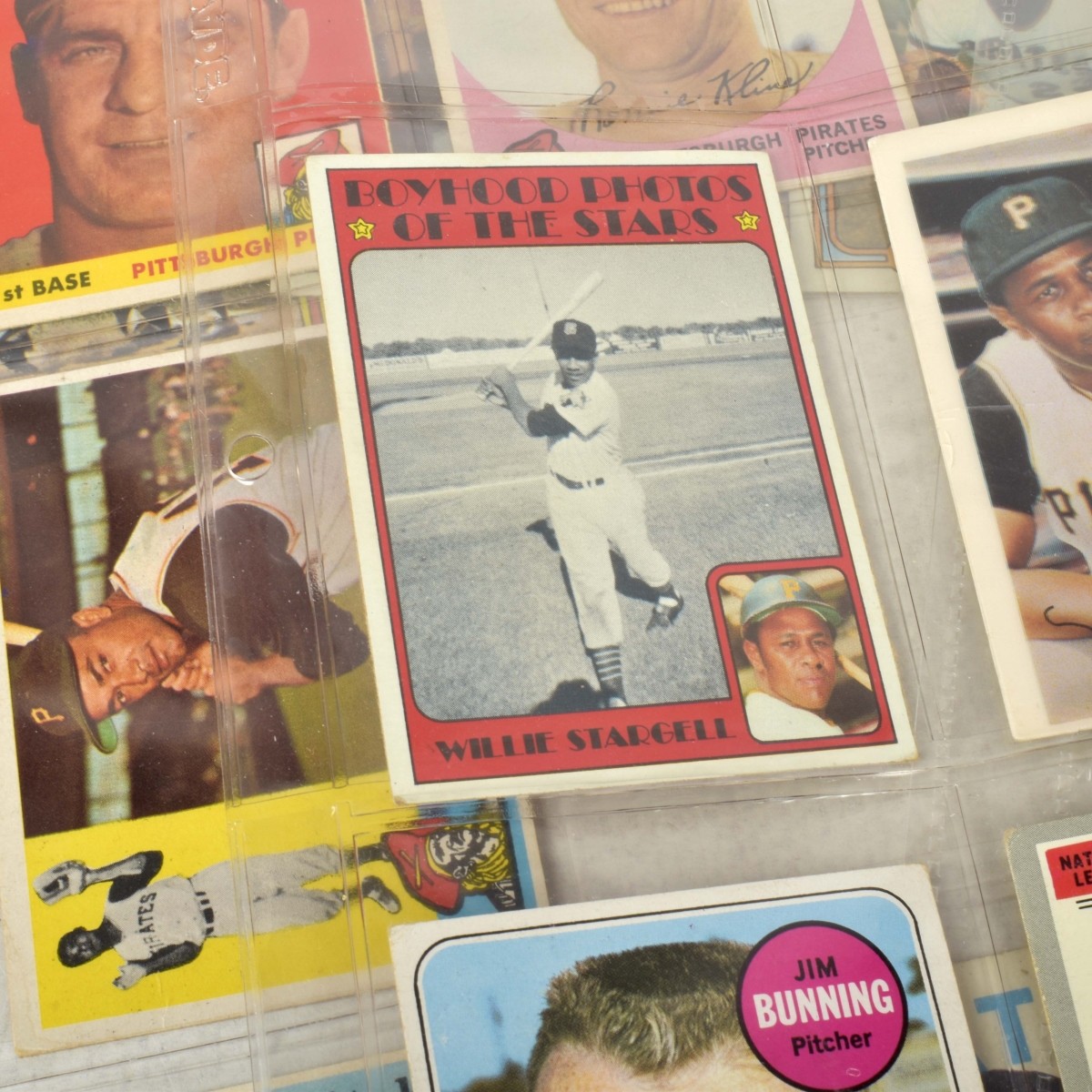 Collection of Antique All-star Baseball Cards