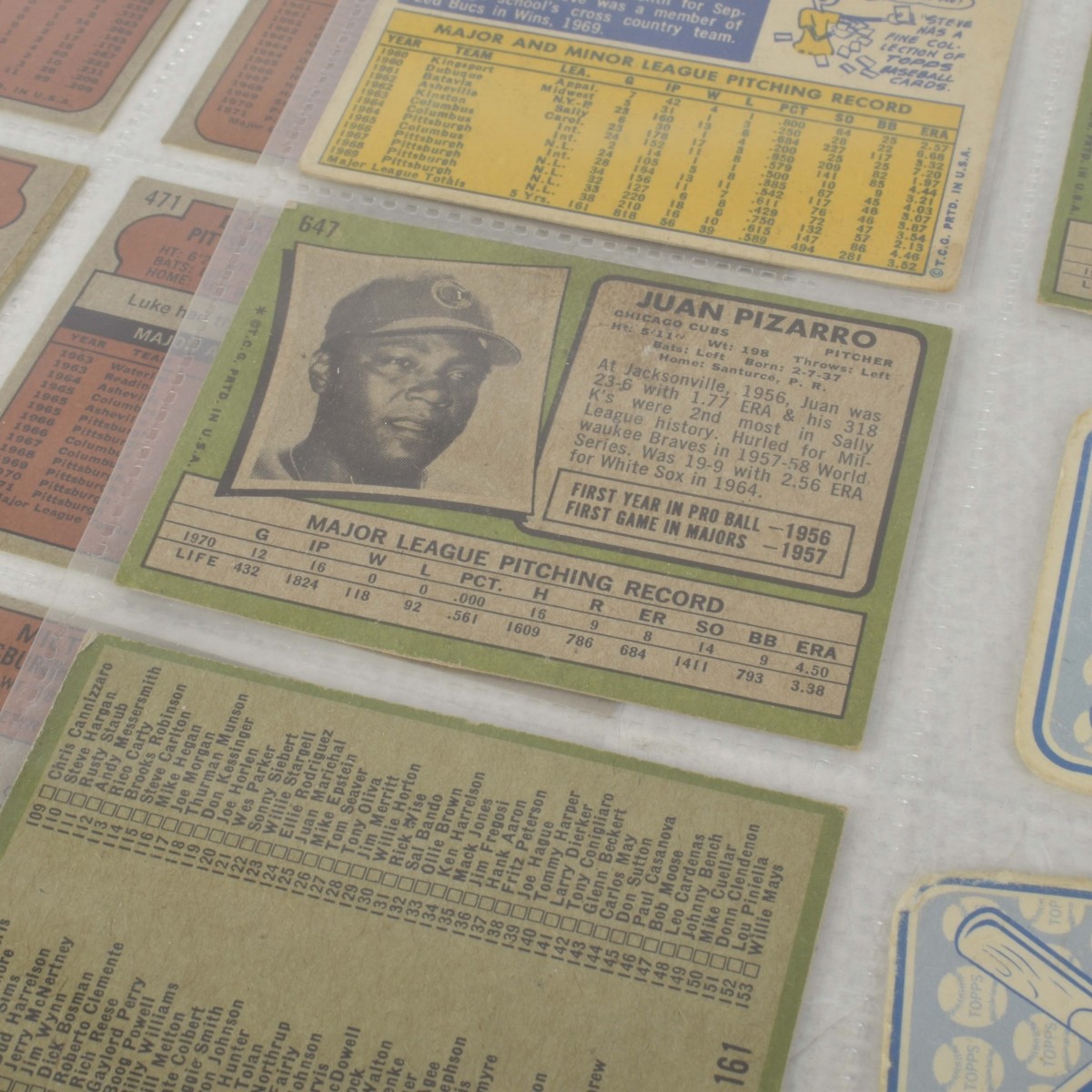 Collection of Antique All-star Baseball Cards