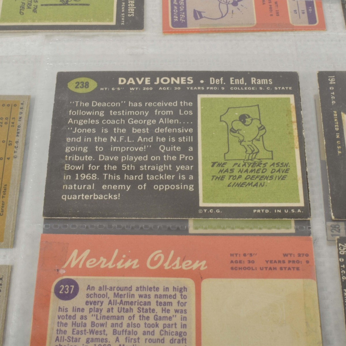 Collection of Antique Football Cards