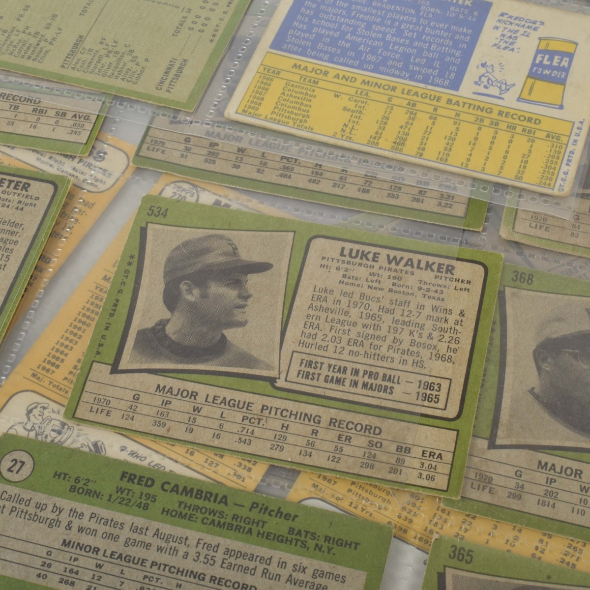 Collection of Antique All-star Baseball Cards
