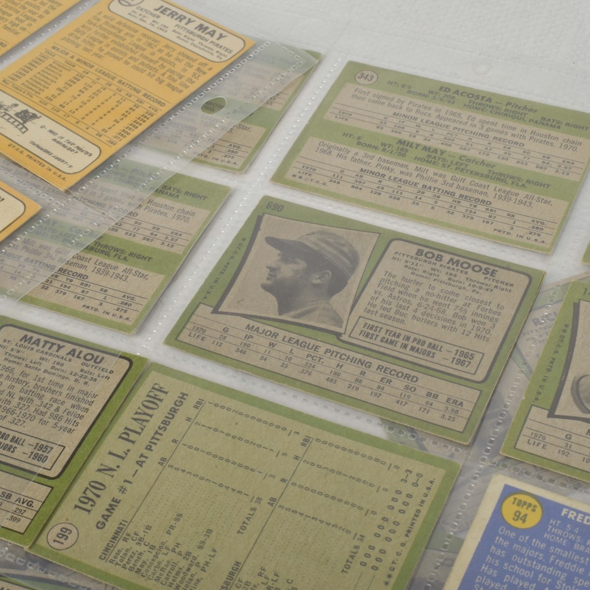 Collection of Antique All-star Baseball Cards