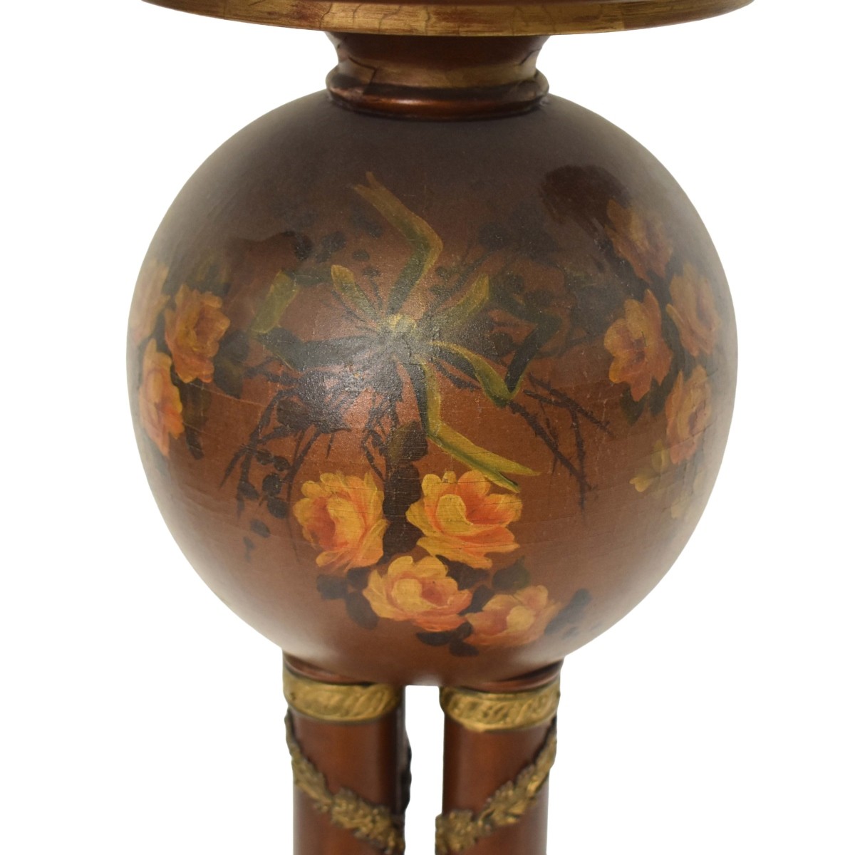19th Century Hand Painted Continental Stand