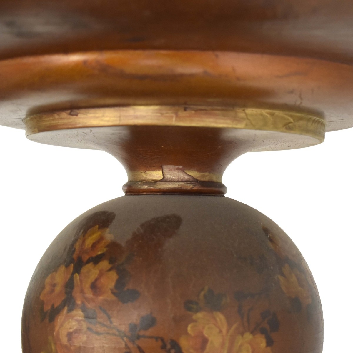 19th Century Hand Painted Continental Stand