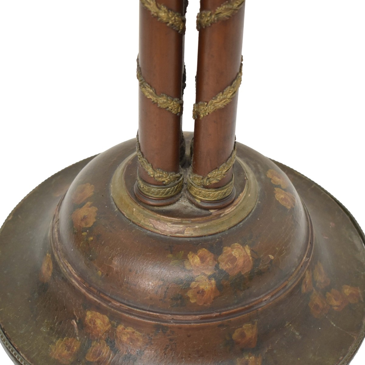 19th Century Hand Painted Continental Stand