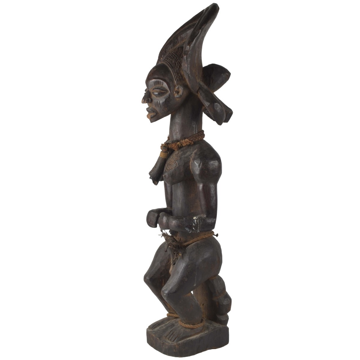 Female Songye Wood Sculpture