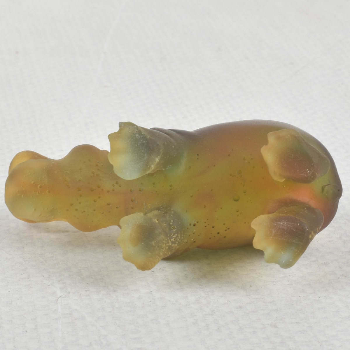 Daum France Crystal Hippopotamus