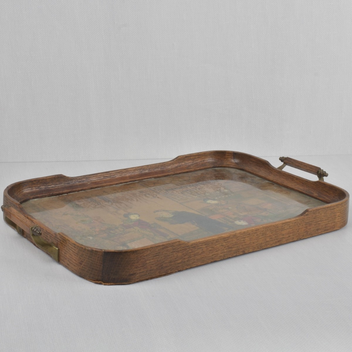 Antique Century Chinese Serving Tray