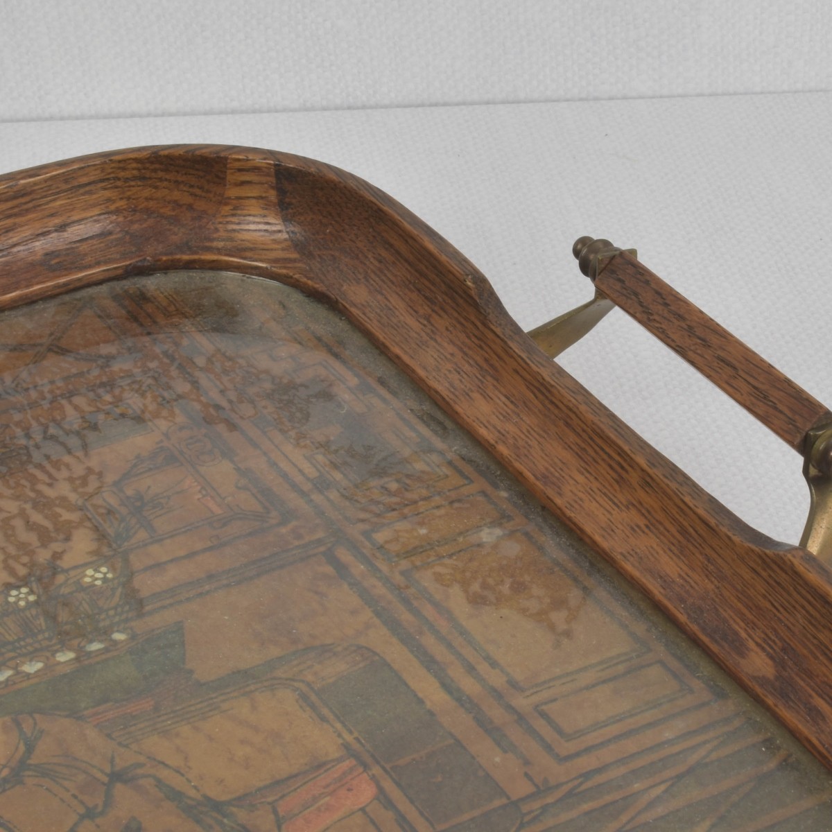 Antique Century Chinese Serving Tray