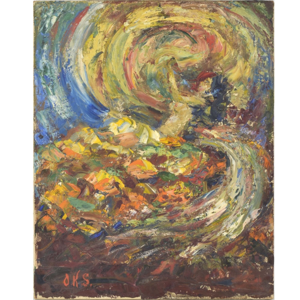 Impressionist Oil on Canvas