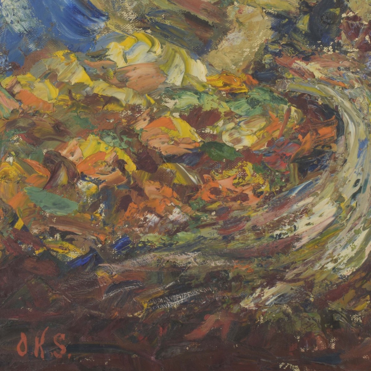 Impressionist Oil on Canvas