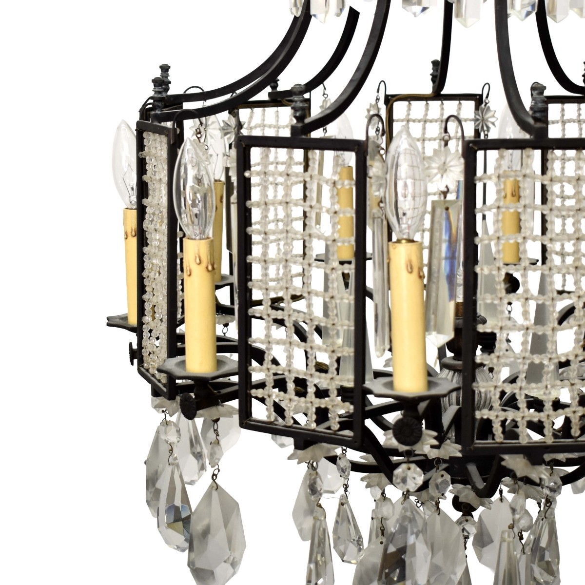 Black Iron Chandelier