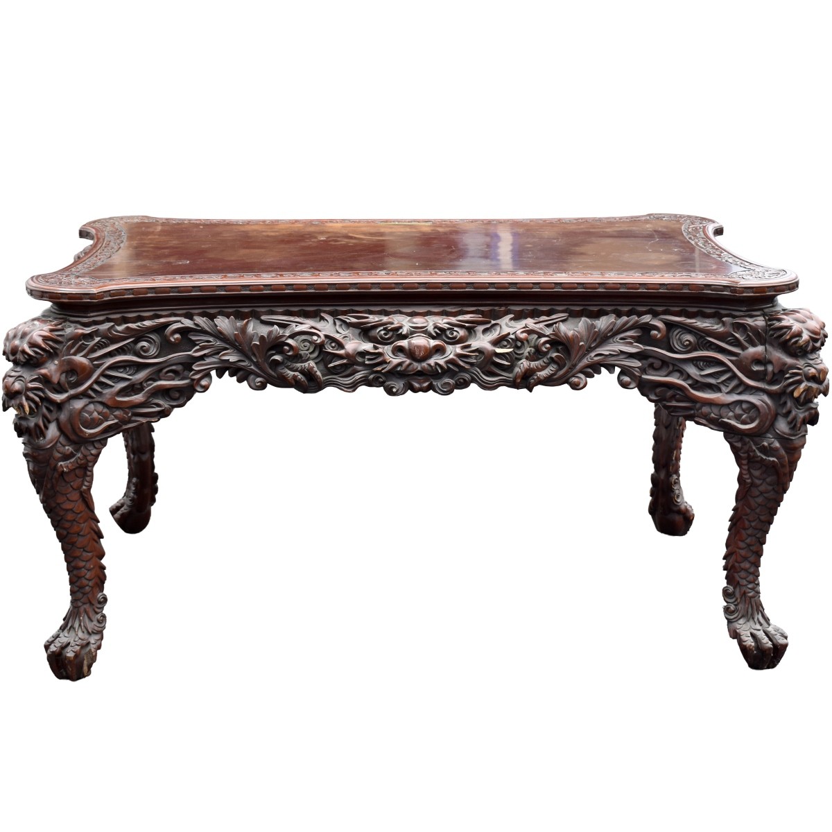 Carved Chinese Table