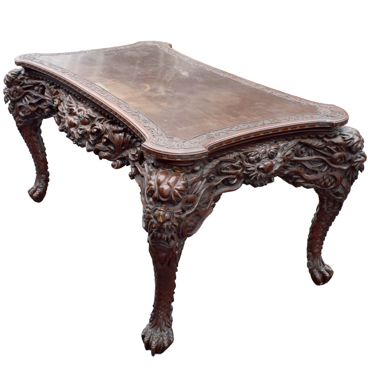 Carved Chinese Table