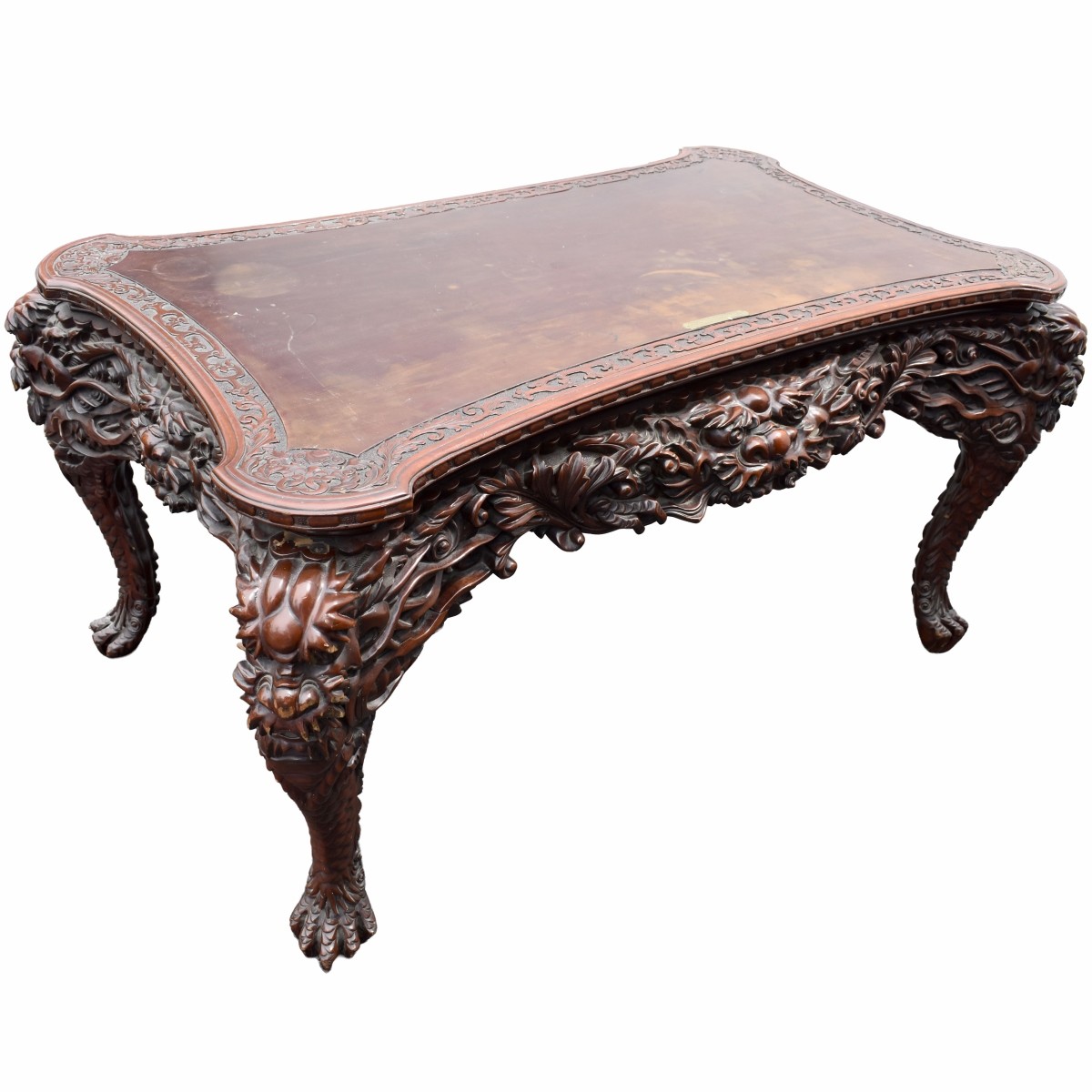 Carved Chinese Table