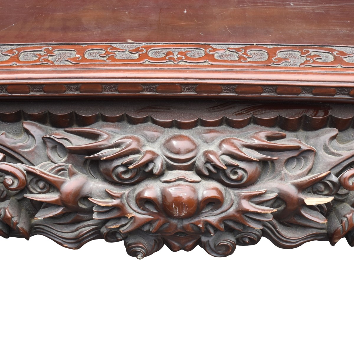 Carved Chinese Table