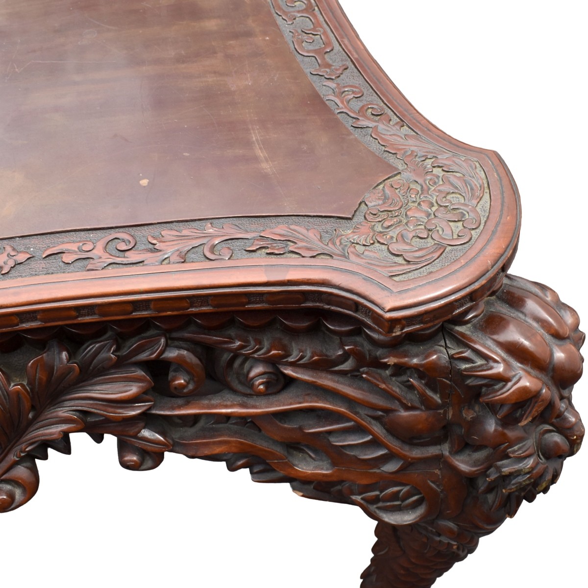 Carved Chinese Table
