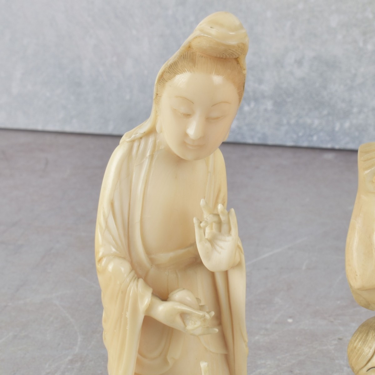 Antique Carved Japanese Figures