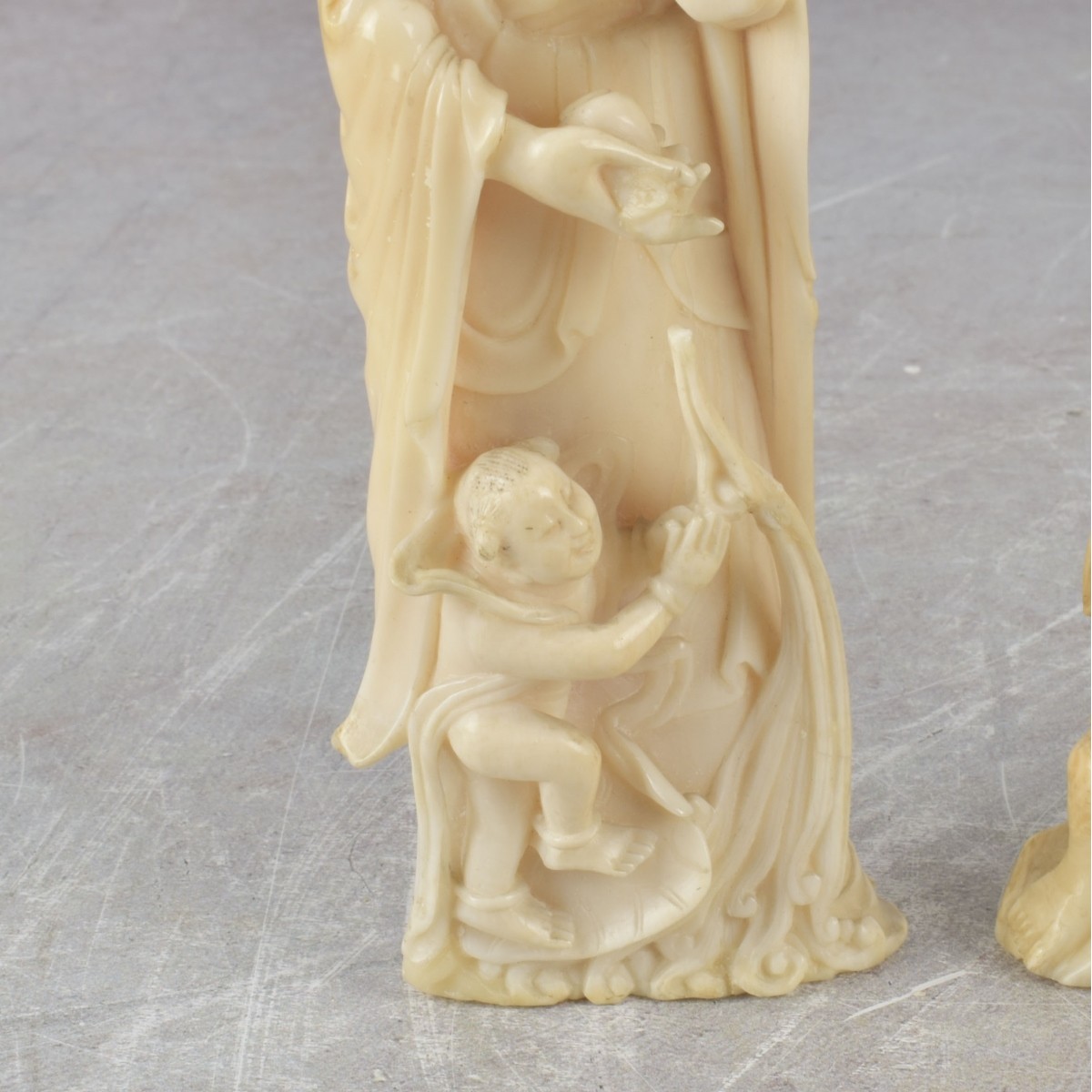 Antique Carved Japanese Figures