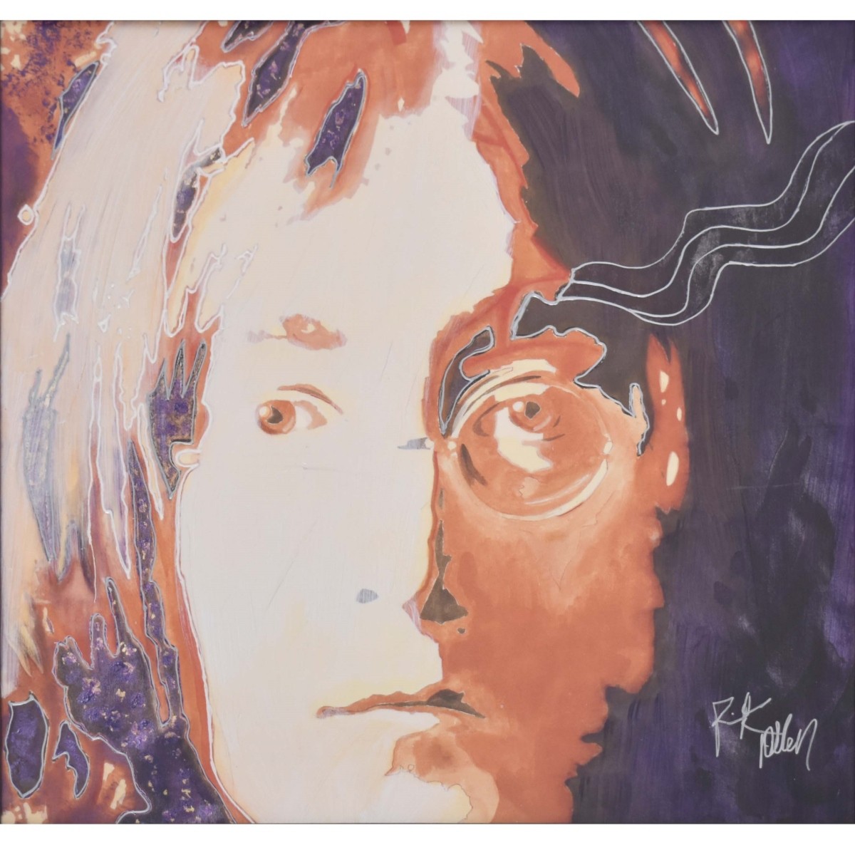 Rick Allen-Portrait of John Lennon