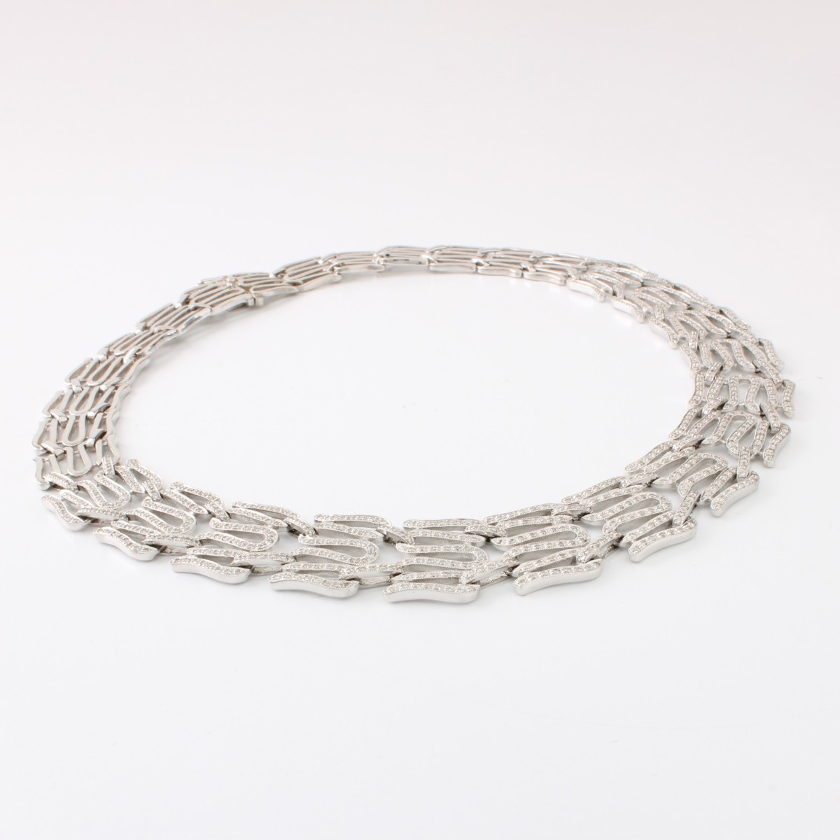 Diamond and 18K Necklace