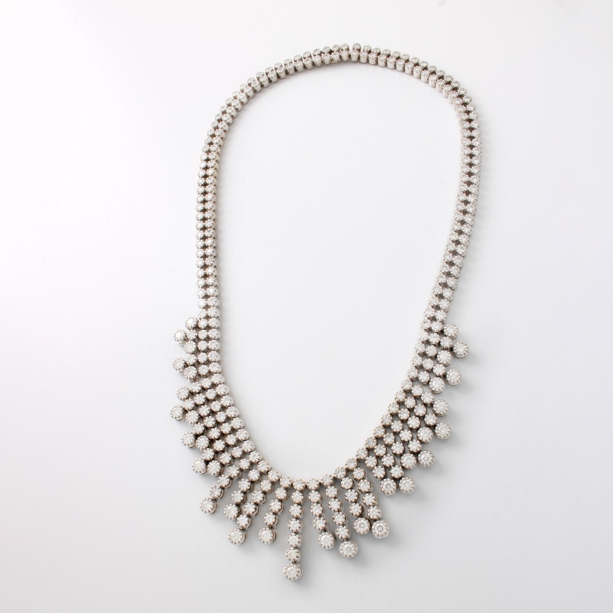 Diamond and 14K Necklace