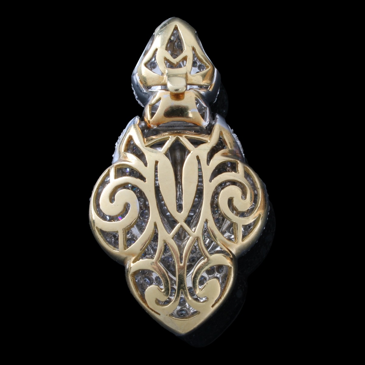 Diamond and 18K Pendant Necklace