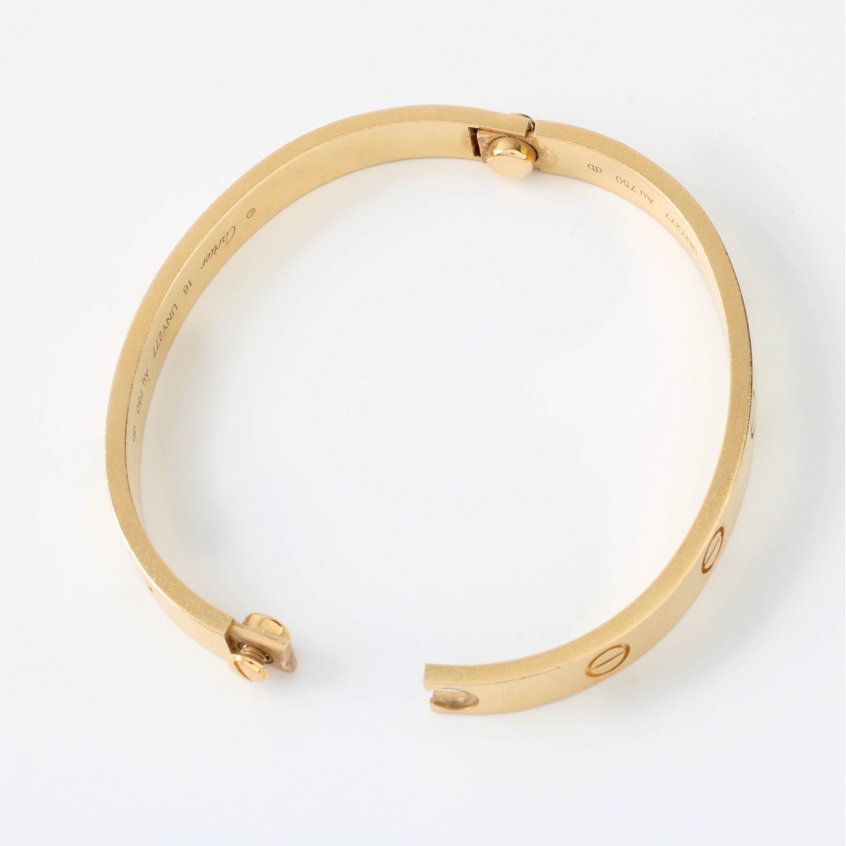 Cartier 18K Love Bracelet