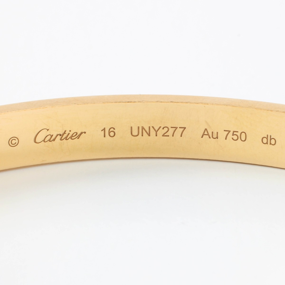 Cartier 18K Love Bracelet