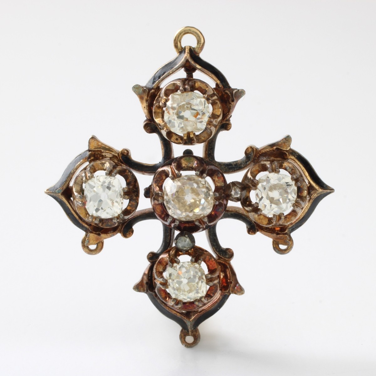 Diamond and 14K Pendant