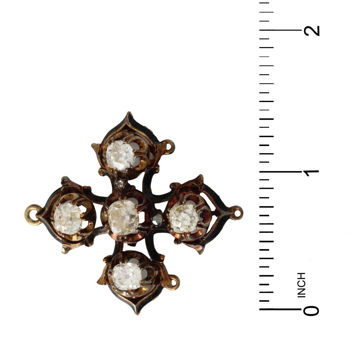 Diamond and 14K Pendant