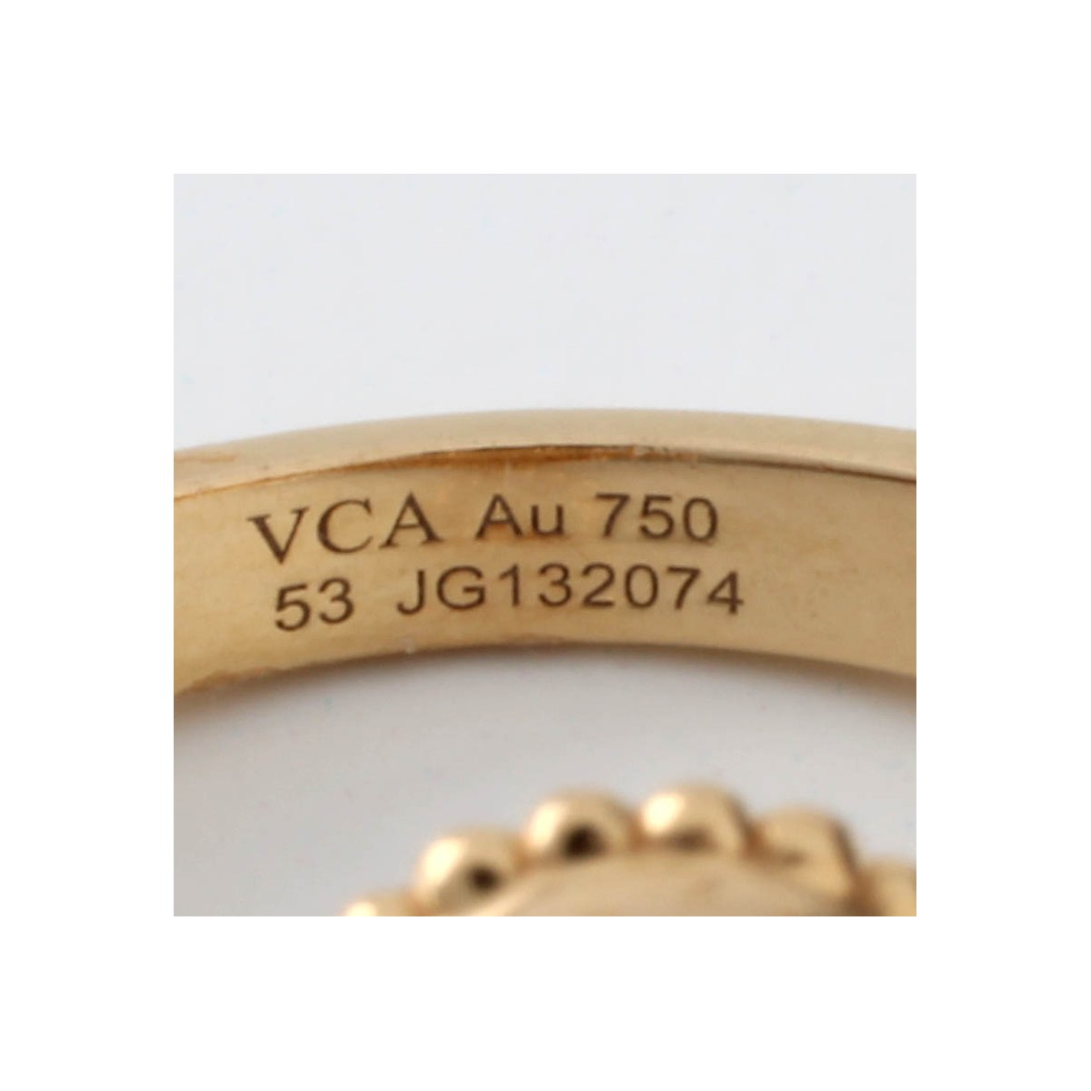 VCA 18K Alhambra Ring
