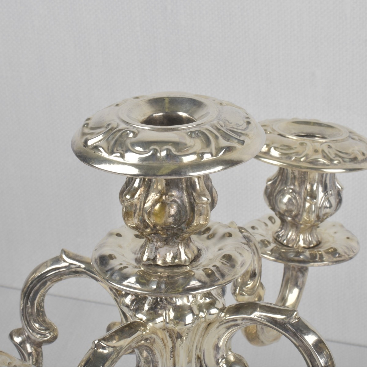 Camusso Sterling Silver Candelabrum