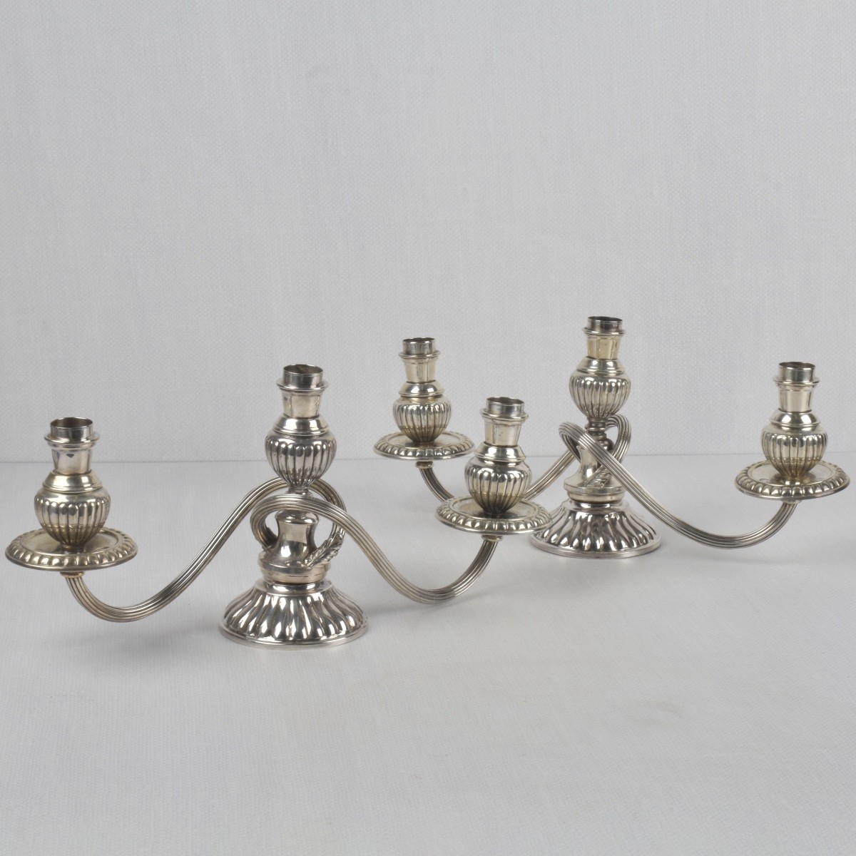 Camusso Sterling Silver Candelabra