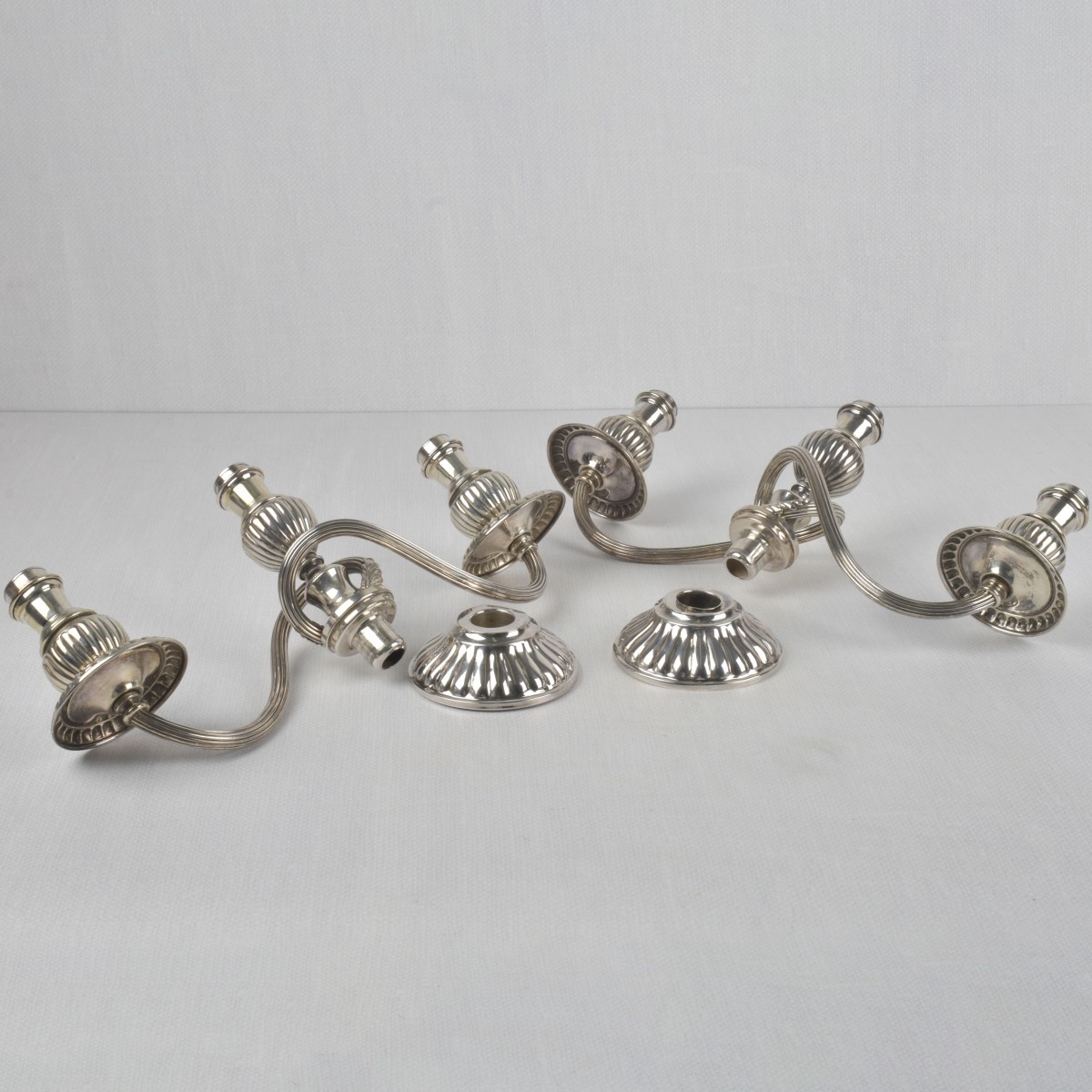 Camusso Sterling Silver Candelabra