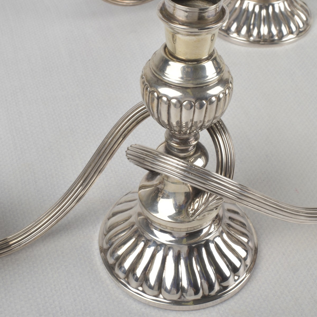 Camusso Sterling Silver Candelabra