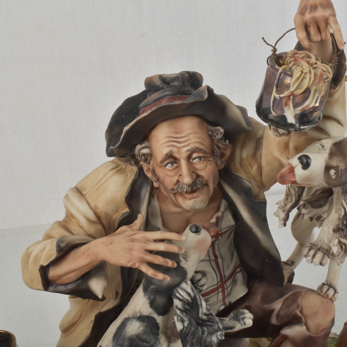 Italian Capodimonte Porcelain Sculpture