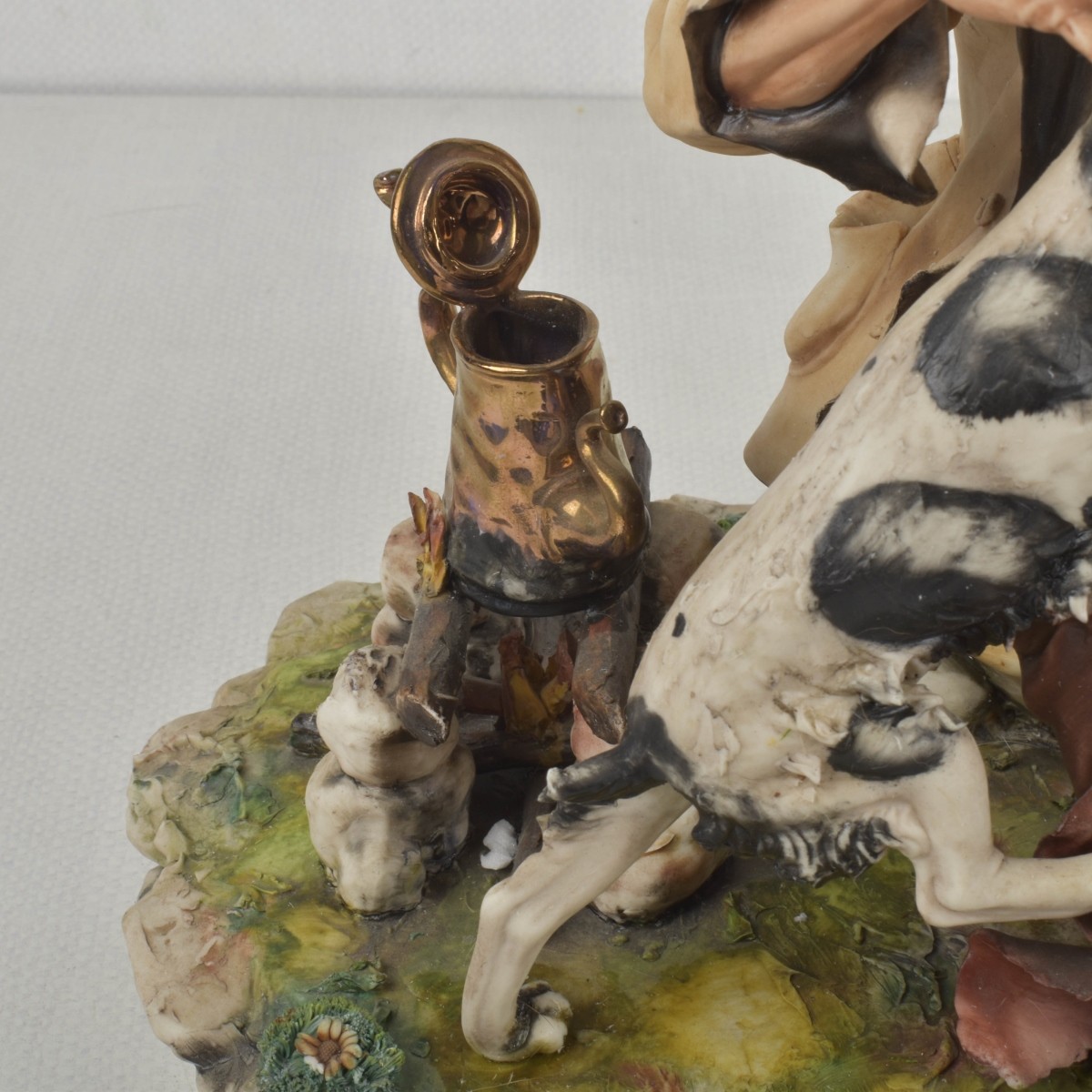 Italian Capodimonte Porcelain Sculpture