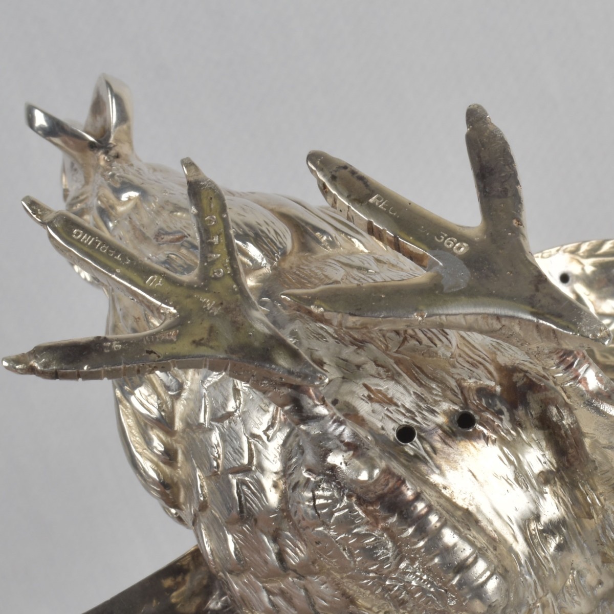 Camusso Sterling Silver Fighting Roosters