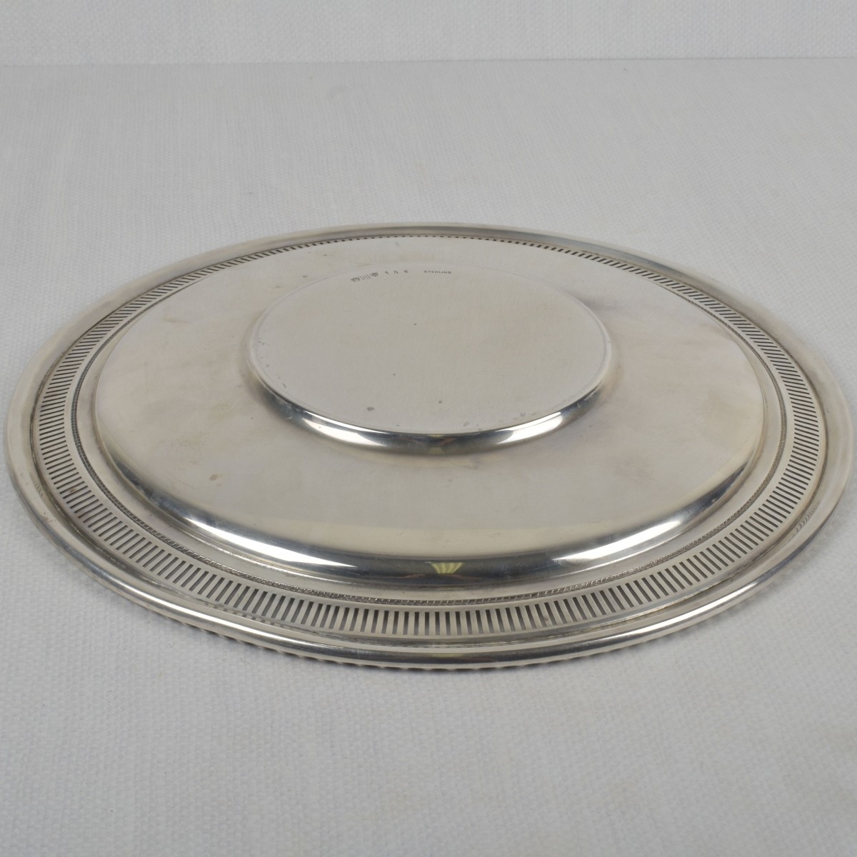 M. Fred Hirsch Co Sterling Tray