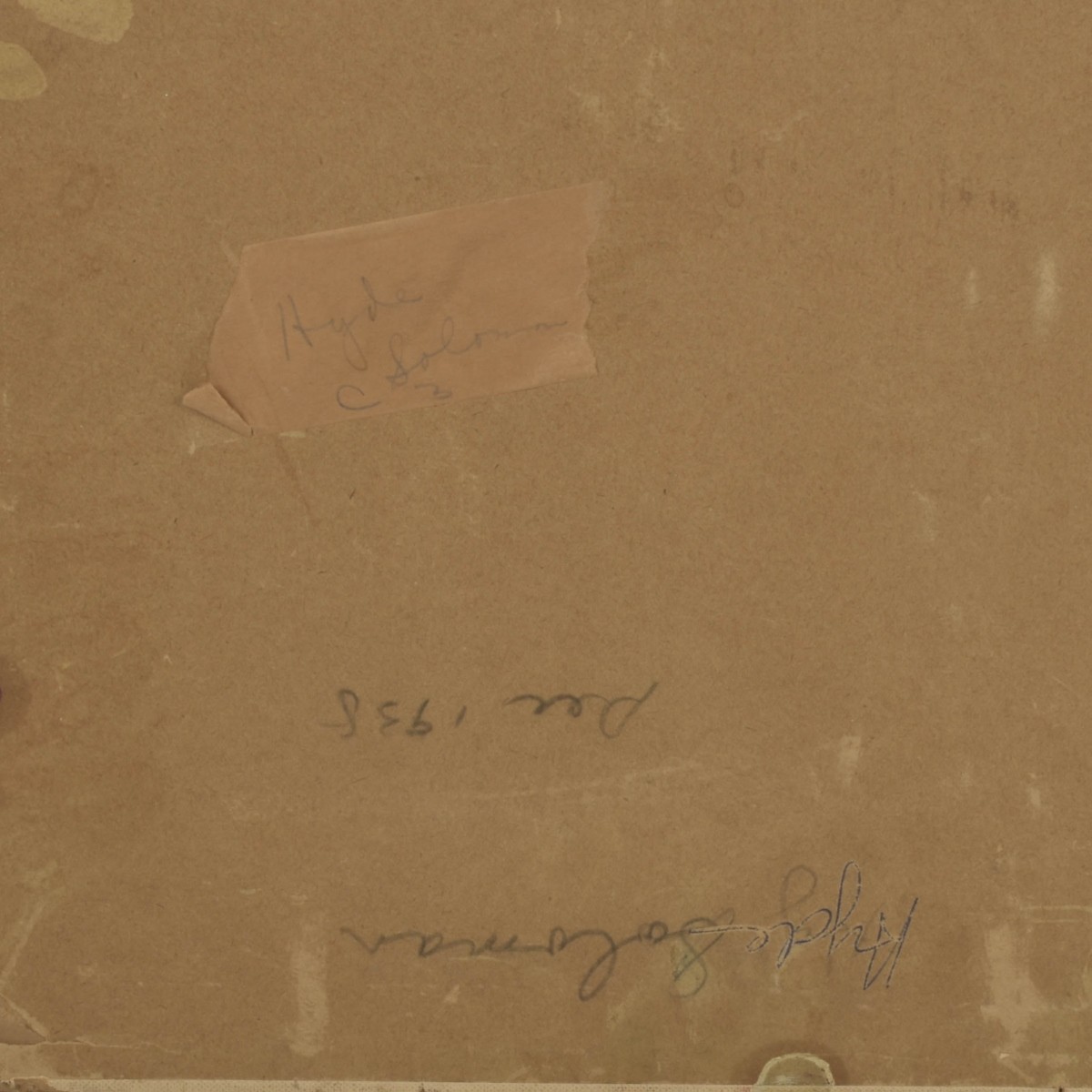 Hyde Solomon, America (1911-1987)
