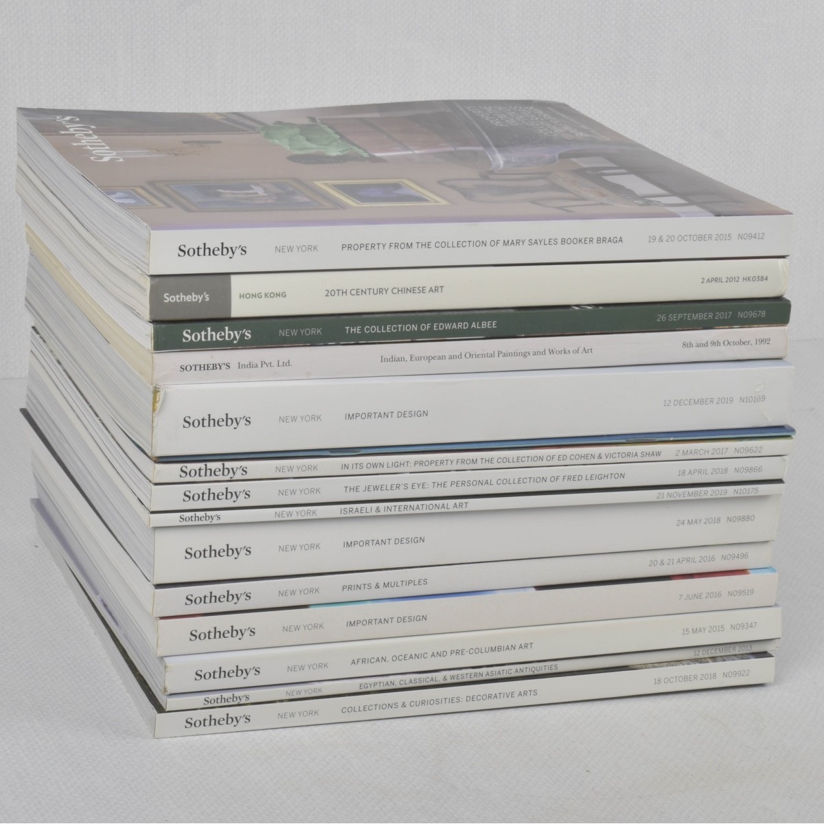 Sotheby's Auction Catalogs