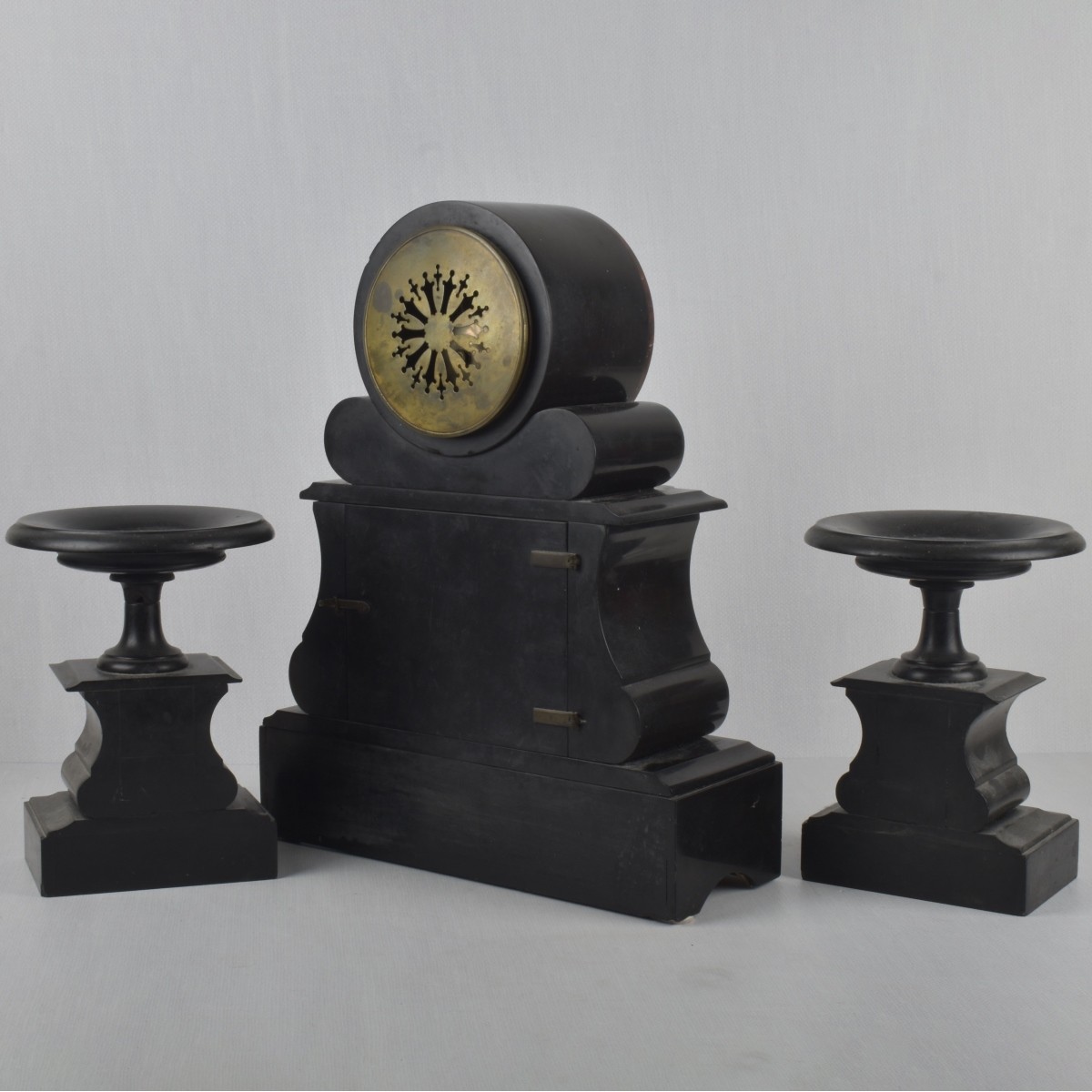 French Mantelpiece Garniture Clock