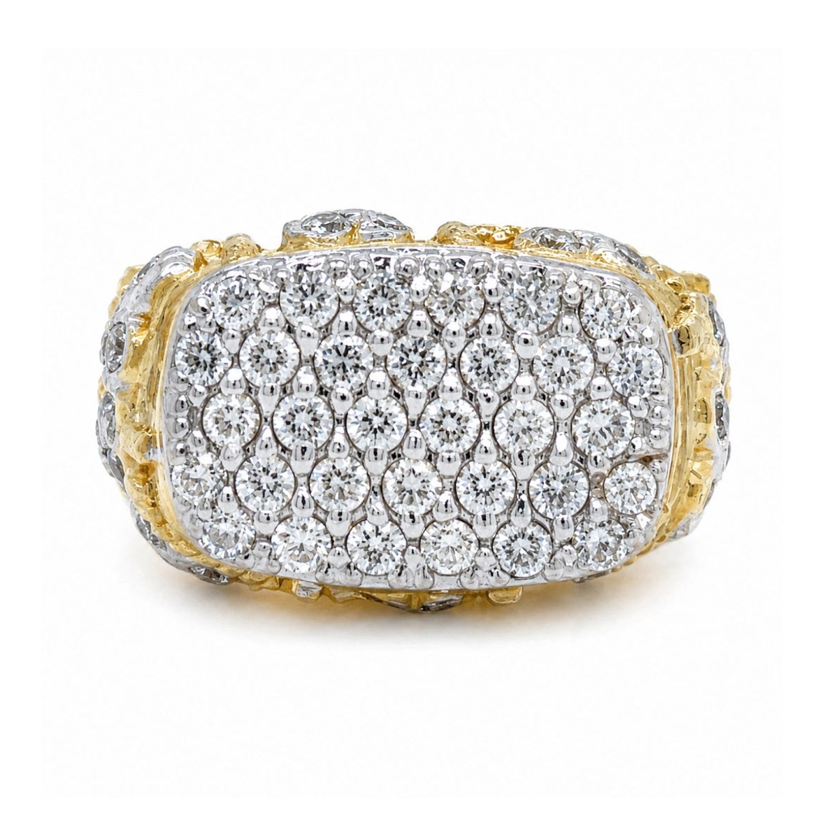Diamond and 18K Ring