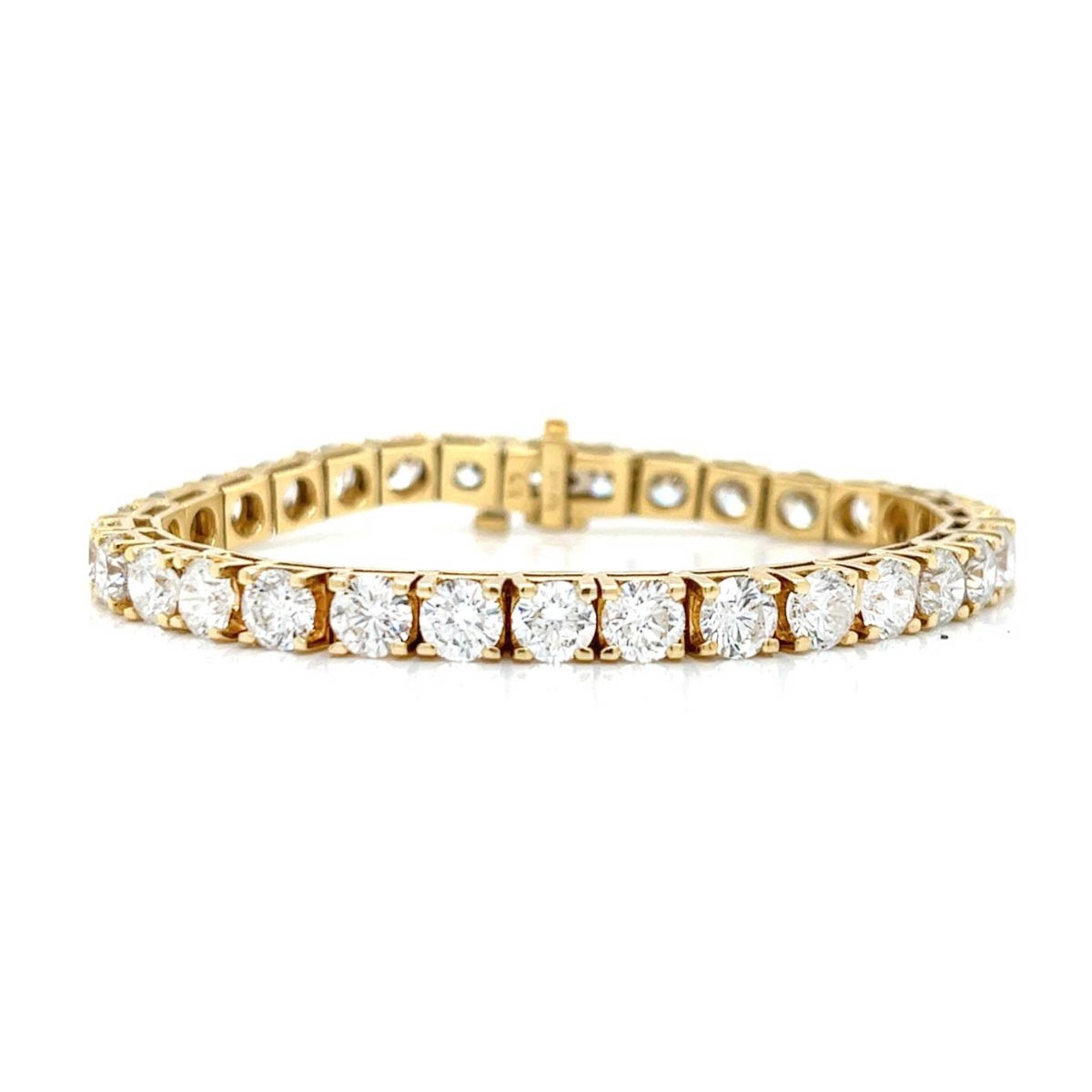 Diamond and 18K Tennis Bracelet