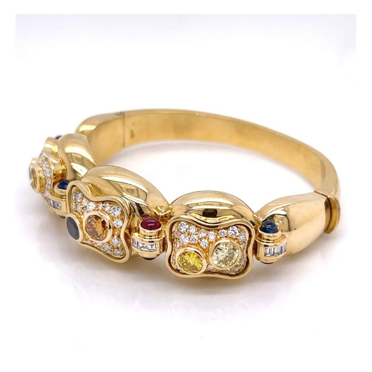 Diamond and 18K Bracelet